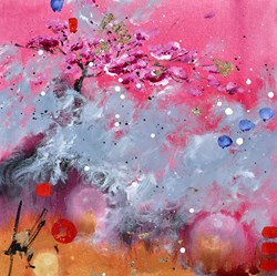 Seeing Your Beauty II by Danielle O'Connor Akiyama - Glazed Original Painting on Box Canvas sized 20x20 inches. Available from Whitewall Galleries